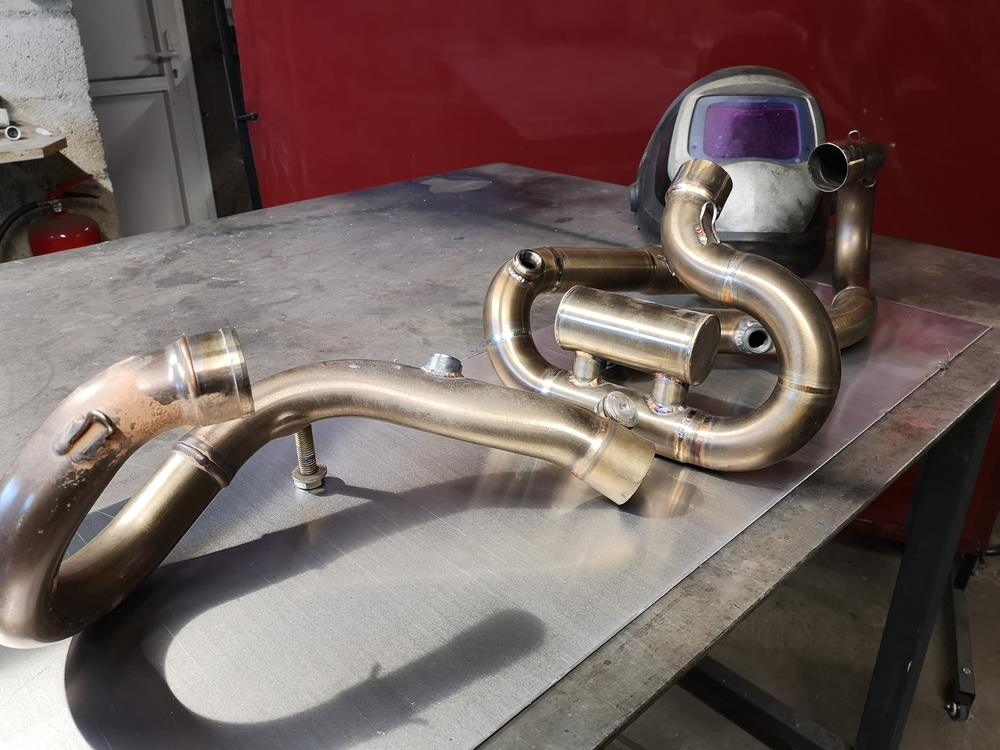 Échappement en inox soudé TIG